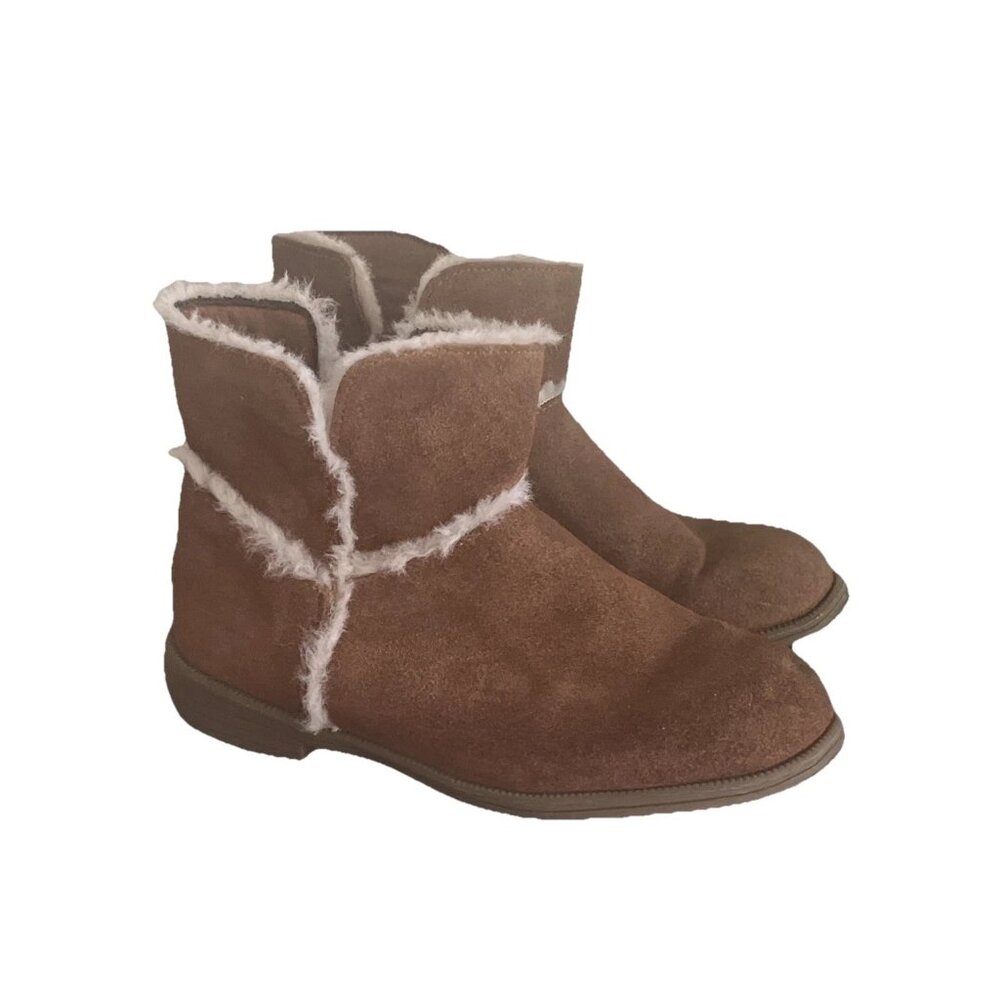 UGG Australia Kids COLETTA BOOT/ 1094579K US SIZE 11 CHESTNUT BOOTS Faux Fur